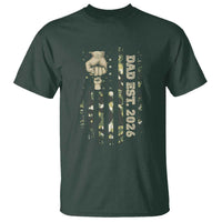 New Dad 2026 T Shirt Camo American Flag Military Dad Father's Day