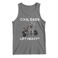 Cool Dads Lift Heavy Tank Top Gym Dad Raccoon