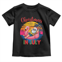 Funny Hawaiian Christmas Toddler T Shirt Santa Beach Tropical Xmas - Wonder Print Shop