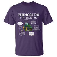 Funny Farmers T Shirt Things I Do In My Spare Time - Wonder Print Shop