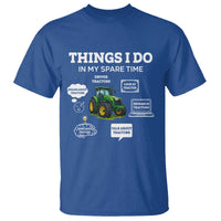 Funny Farmers T Shirt Things I Do In My Spare Time - Wonder Print Shop