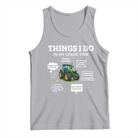 Funny Farmers Tank Top Things I Do In My Spare Time - Wonder Print Shop