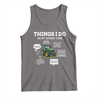 Funny Farmers Tank Top Things I Do In My Spare Time - Wonder Print Shop