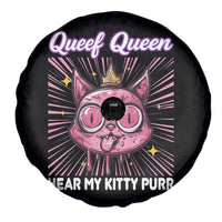 Queef Queen Cat Meme Spare Tire Cover Funny Inappropriate Adult Humor - Wonder Print Shop