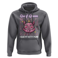 Queef Queen Cat Meme Hoodie Funny Inappropriate Adult Humor - Wonder Print Shop