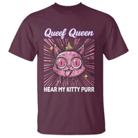 Queef Queen Cat Meme T Shirt Funny Inappropriate Adult Humor - Wonder Print Shop