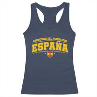 Spain Champions 2026 Racerback Tank Top Espana Soccer Football Fan Spanish Flag