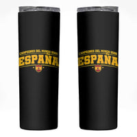 Spain Champions 2026 Skinny Tumbler Espana Soccer Football Fan Spanish Flag