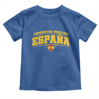 Spain Champions 2026 Toddler T Shirt Espana Soccer Football Fan Spanish Flag