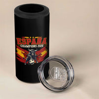 Spain Champions 2026 4 in 1 Can Cooler Tumbler Espana Soccer Fan Spanish Flag Bull