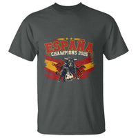 Spain Champions 2026 T Shirt Espana Soccer Fan Spanish Flag Bull