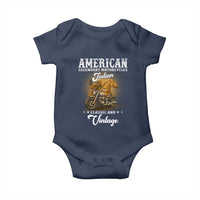 Native American Motorcycle Indian Bikers Club Classic And Vintage Baby Onesie - Wonder Print Shop