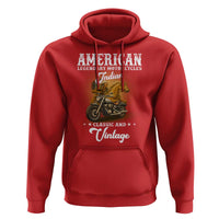 Native American Motorcycle Indian Bikers Club Classic And Vintage Hoodie - Wonder Print Shop