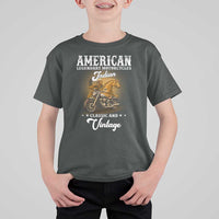 Native American Motorcycle Indian Bikers Club Classic And Vintage T Shirt For Kid - Wonder Print Shop