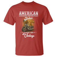 Native American Motorcycle Indian Bikers Club Classic And Vintage T Shirt - Wonder Print Shop