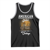 Native American Motorcycle Indian Bikers Club Classic And Vintage Tank Top - Wonder Print Shop