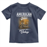 Native American Motorcycle Indian Bikers Club Classic And Vintage Toddler T Shirt - Wonder Print Shop