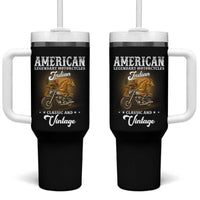 Native American Motorcycle Indian Bikers Club Classic And Vintage Tumbler With Handle