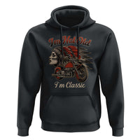 Funny Native American Biker Hoodie I Am Not Old I Am Classic - Wonder Print Shop
