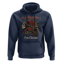 Funny Native American Biker Hoodie I Am Not Old I Am Classic - Wonder Print Shop