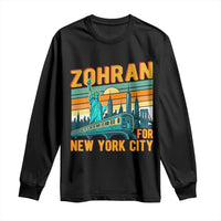 Zohran Mamdani NYC Mayor Long Sleeve Shirt - Wonder Print Shop
