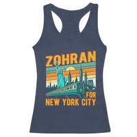 Zohran Mamdani NYC Mayor Racerback Tank Top - Wonder Print Shop