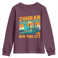 Zohran Mamdani NYC Mayor Youth Sweatshirt - Wonder Print Shop