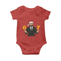 67 Six Seven Zohran Mamdani Christmas Baby Onesie - Wonder Print Shop