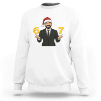 67 Six Seven Zohran Mamdani Christmas Sweatshirt - Wonder Print Shop