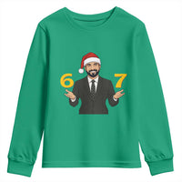 67 Six Seven Zohran Mamdani Christmas Youth Sweatshirt - Wonder Print Shop