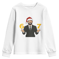 67 Six Seven Zohran Mamdani Christmas Youth Sweatshirt - Wonder Print Shop