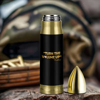 Turn The Volume Up Bullet Tumbler Zohran Mamdani Christmas - Wonder Print Shop