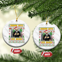 67 Six Seven Zohran Mamdani Christmas Ceramic Ornament Progressive Democrats - Wonder Print Shop