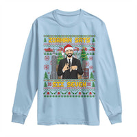 67 Six Seven Zohran Mamdani Christmas Long Sleeve Shirt Progressive Democrats - Wonder Print Shop