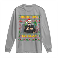 67 Six Seven Zohran Mamdani Christmas Long Sleeve Shirt Progressive Democrats - Wonder Print Shop