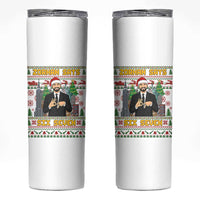 67 Six Seven Zohran Mamdani Christmas Skinny Tumbler Progressive Democrats - Wonder Print Shop