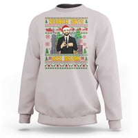 67 Six Seven Zohran Mamdani Christmas Sweatshirt Progressive Democrats - Wonder Print Shop