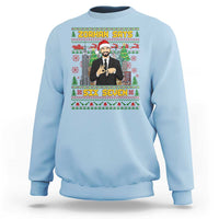 67 Six Seven Zohran Mamdani Christmas Sweatshirt Progressive Democrats - Wonder Print Shop