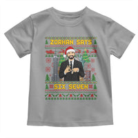 67 Six Seven Zohran Mamdani Christmas Toddler T Shirt Progressive Democrats - Wonder Print Shop