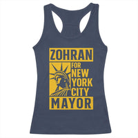 Zohran Mamdani NYC Mayor Racerback Tank Top Funny Cool Trendy Progressive - Wonder Print Shop