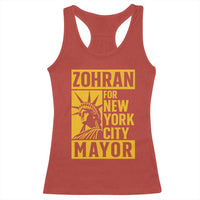 Zohran Mamdani NYC Mayor Racerback Tank Top Funny Cool Trendy Progressive - Wonder Print Shop