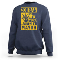 Zohran Mamdani NYC Mayor Sweatshirt Funny Cool Trendy Progressive - Wonder Print Shop