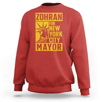 Zohran Mamdani NYC Mayor Sweatshirt Funny Cool Trendy Progressive - Wonder Print Shop
