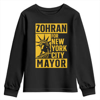 Zohran Mamdani NYC Mayor Youth Sweatshirt Funny Cool Trendy Progressive - Wonder Print Shop