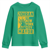 Zohran Mamdani NYC Mayor Youth Sweatshirt Funny Cool Trendy Progressive - Wonder Print Shop