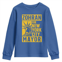 Zohran Mamdani NYC Mayor Youth Sweatshirt Funny Cool Trendy Progressive - Wonder Print Shop