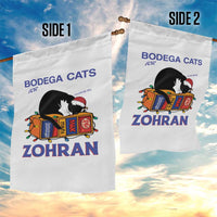 Bodega Cats of New York Garden Flag Funny Cat NYC Christmas - Wonder Print Shop