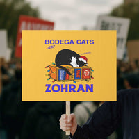 Bodega Cats of New York Protest Sign Funny Cat NYC Christmas - Wonder Print Shop