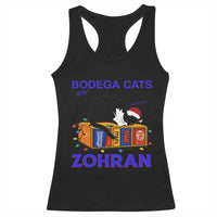 Bodega Cats of New York Racerback Tank Top Funny Cat NYC Christmas - Wonder Print Shop
