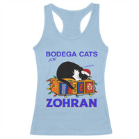Bodega Cats of New York Racerback Tank Top Funny Cat NYC Christmas - Wonder Print Shop